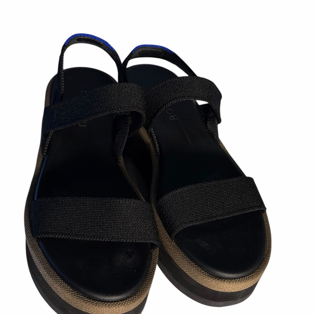 Rothy's Black Platform Sandals - Picture 5 of 13